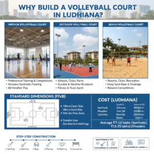 Why Build a Volleyball Court in Ludhiana?