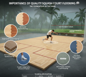 Importance of Quality Squash Court Flooring