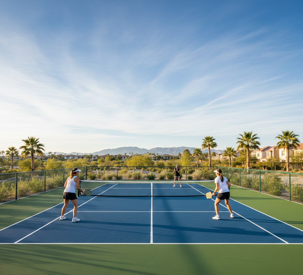 Synthetic Turf Pickleball Court