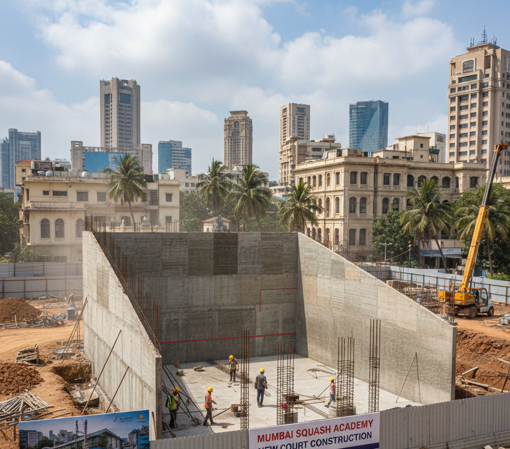 Squash Court Construction in Mumbai