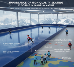 Importance of High-Quality Skating Flooring in Jammu & Kashmir