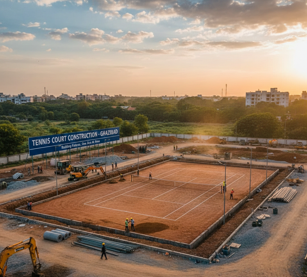 Tennis Court Construction in Ghaziabad