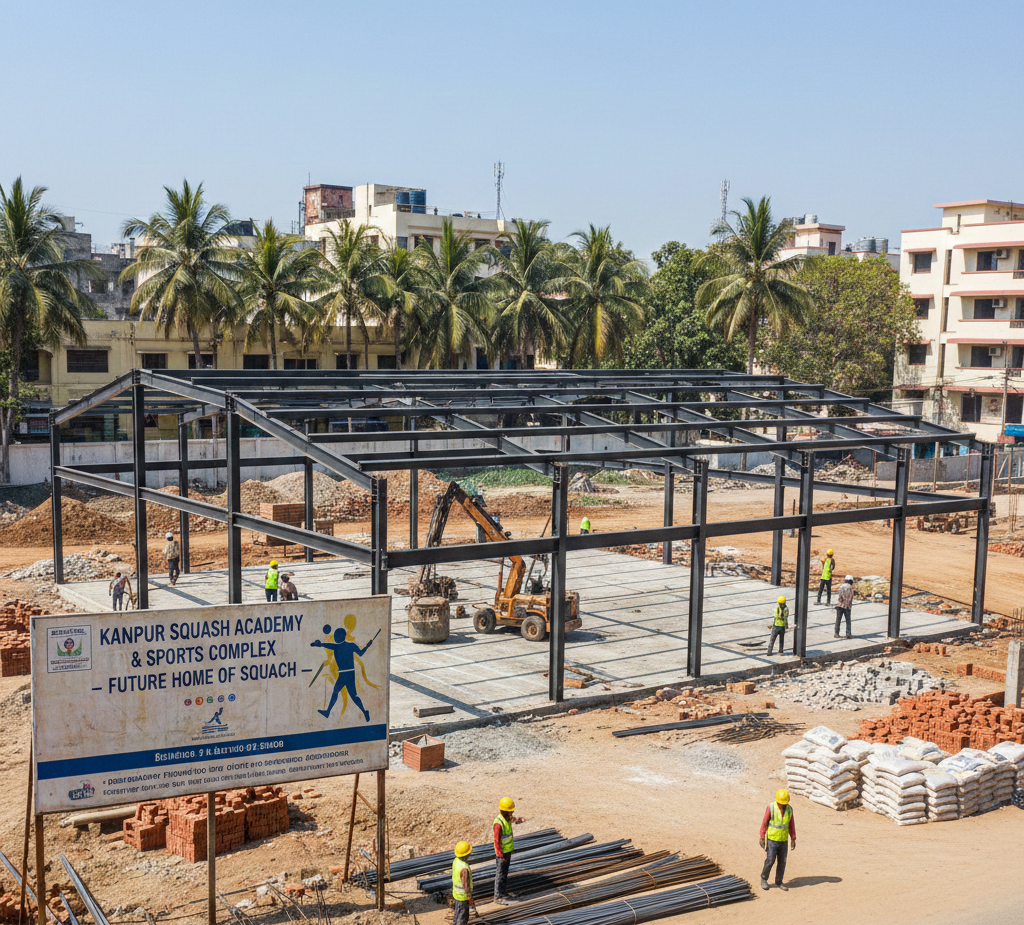 Squash Court Construction in Kanpur