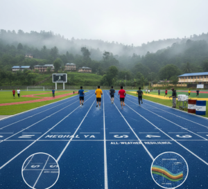 Why Spray-Coated Running Tracks Are Ideal for Meghalaya