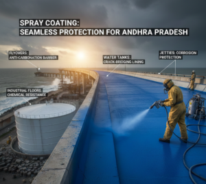 What is spray coating?
