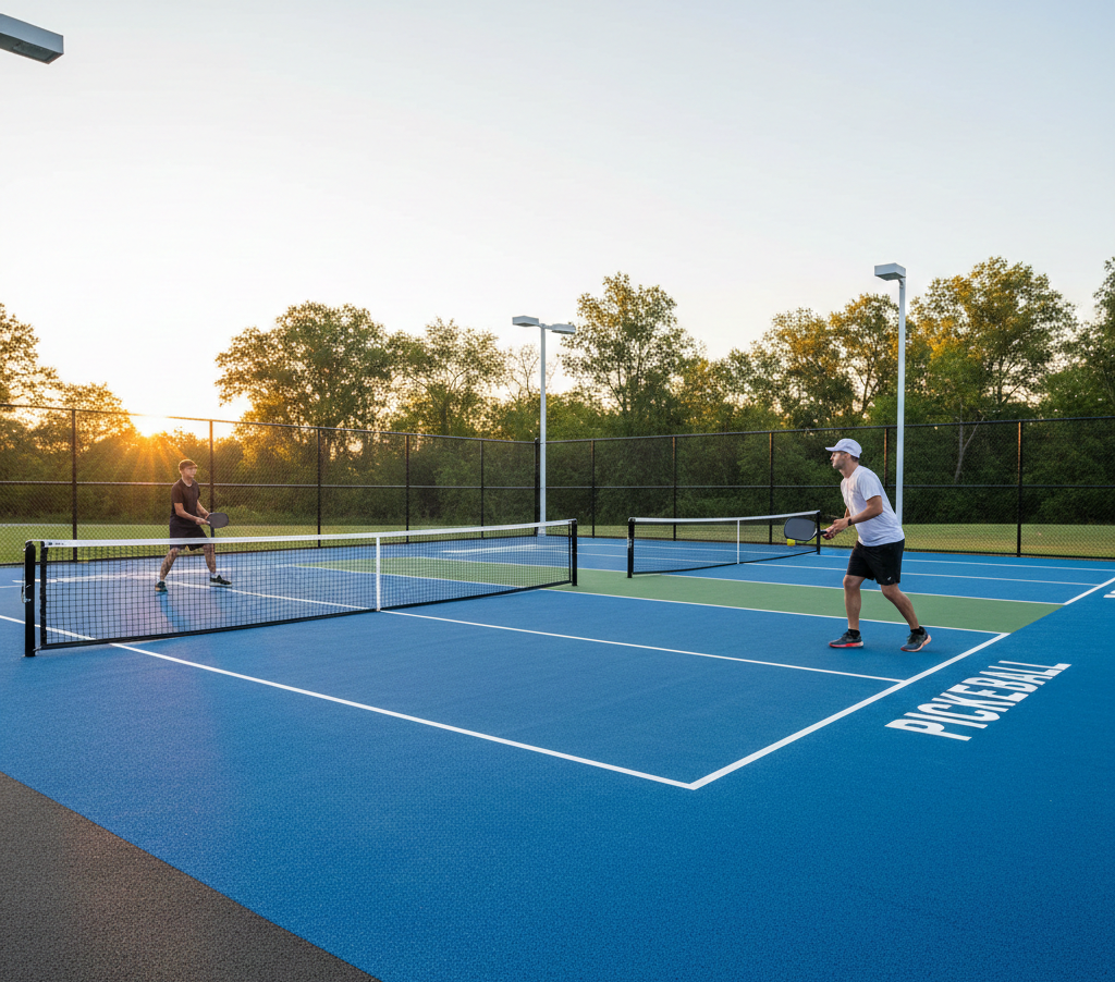 Synthetic Flooring for Pickleball Courts