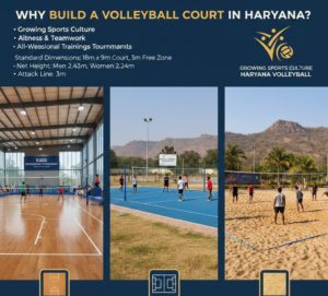 Why Build a Volleyball Court in Haryana?