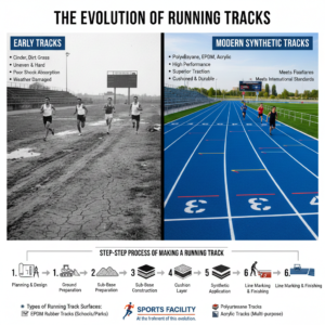 The Evolution of Running Tracks