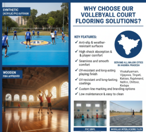 Why Choose Our Volleyball Court Flooring Solutions?