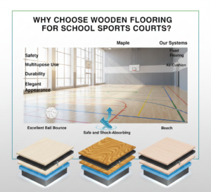 Why Choose Wooden Flooring for School Sports Courts?