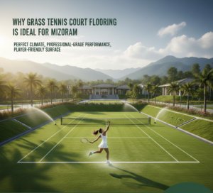 Why Grass Tennis Court Flooring Is Ideal for Mizoram