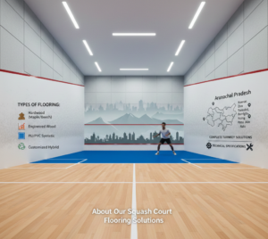 About Our Squash Court Flooring Solutions