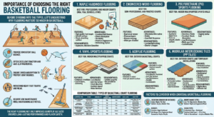 Importance of Choosing the Right Basketball Flooring