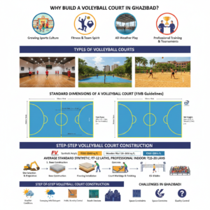 Why Build a Volleyball Court in Ghaziabad?