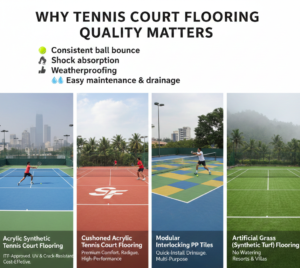 Why Tennis Court Flooring Quality Matters