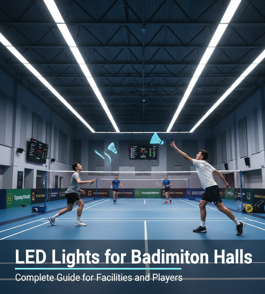 LED Lights for Badminton Halls