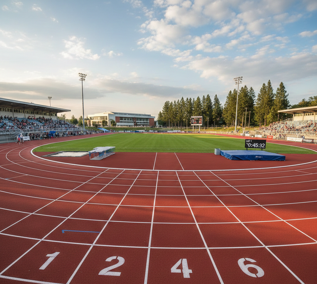 Standard Running Track Size