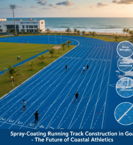 Why spray-applied running track systems are ideal for Goa