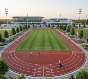 Purpose of a Jogging Track in a Sports Complex