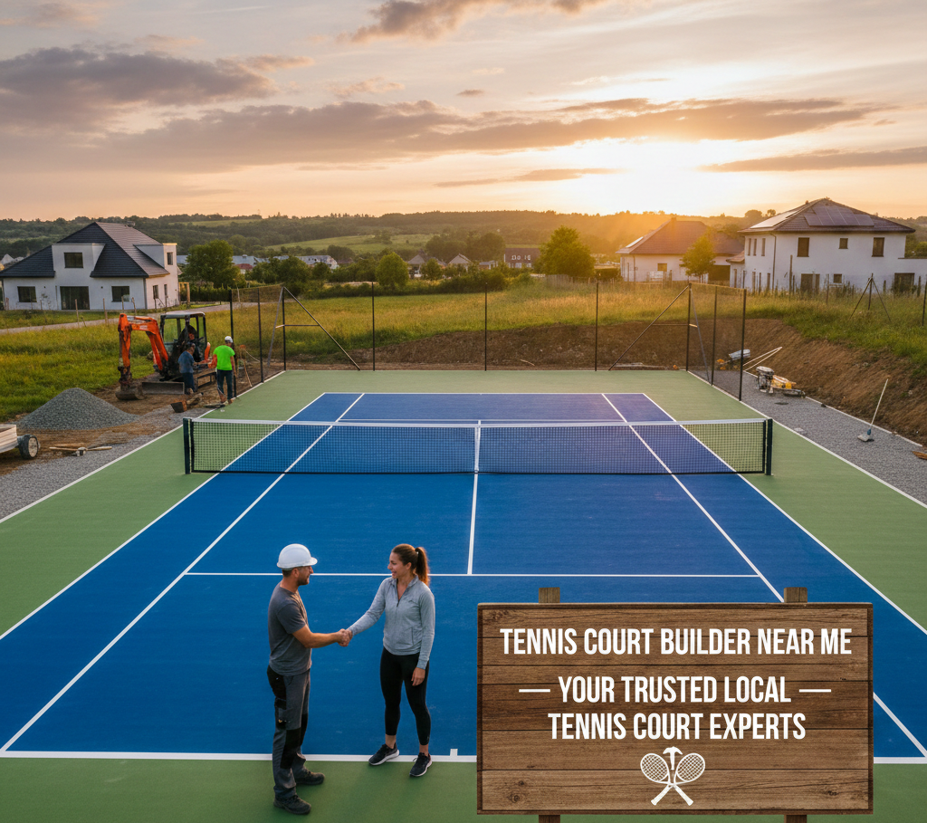 Tennis Court Builder Near Me