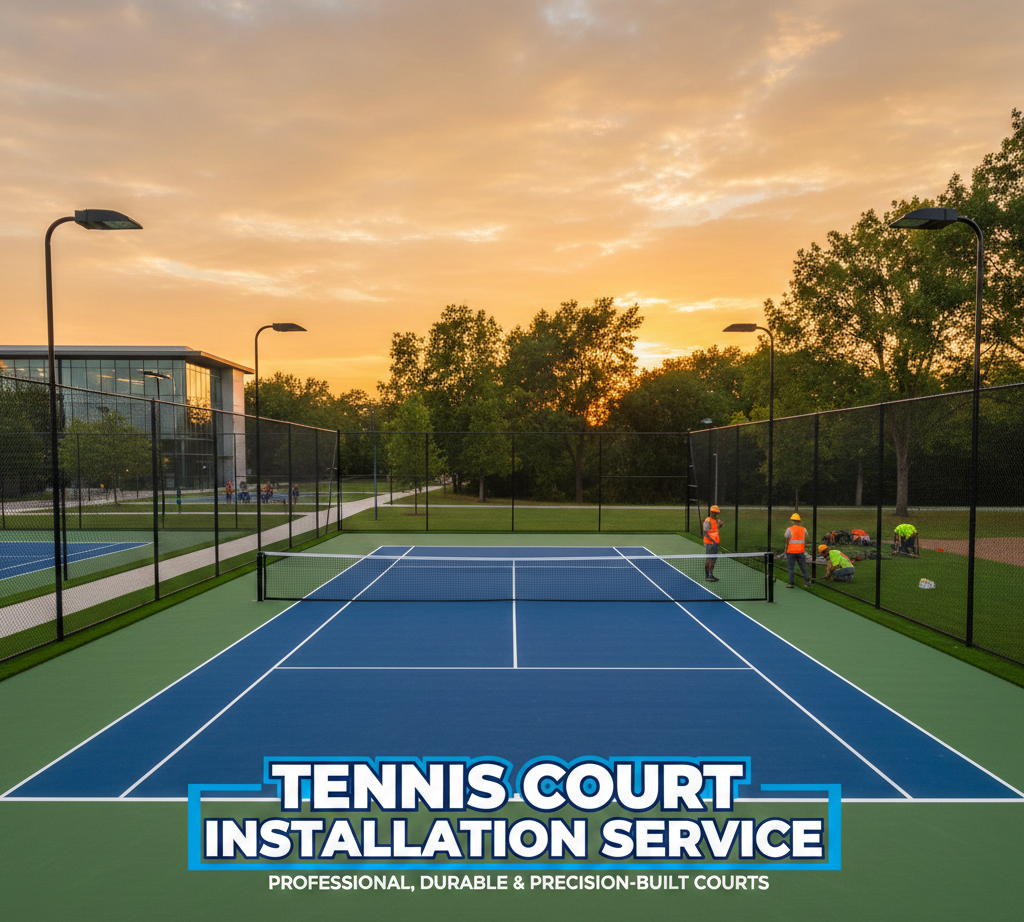 Tennis Court Installation Service