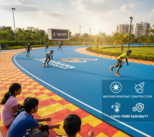 Why High-Quality Skating Track Flooring Is Important in Telangana