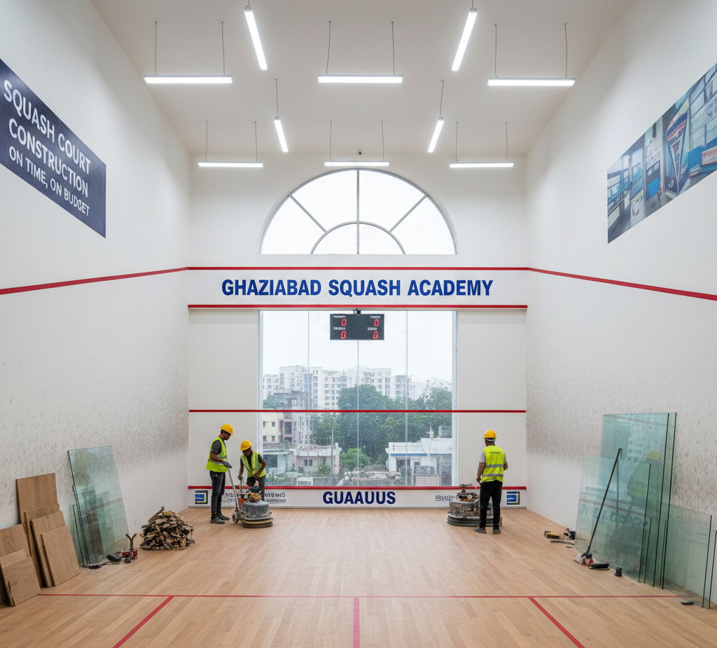 Squash Court Construction in Ghaziabad
