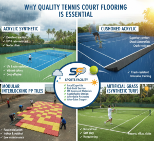 Why Quality Tennis Court Flooring is Essential