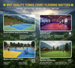 Why Quality Tennis Court Flooring Matters