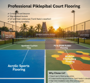 Why Choose Professional Pickleball Court Flooring?