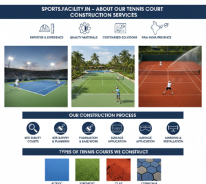 About Our Tennis Court Construction Services