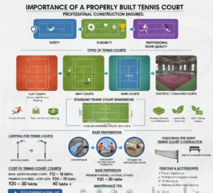 Importance of a Properly Built Tennis Court