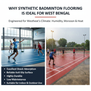 Why Synthetic Badminton Flooring Is Ideal for West Bengal