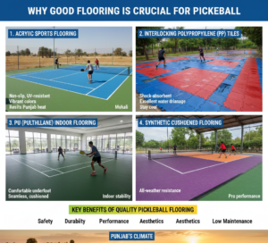 Why Good Flooring is Crucial for Pickleball
