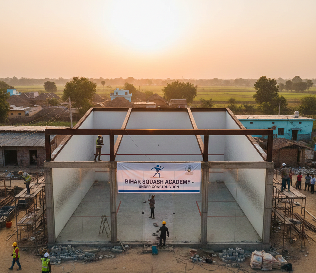 Squash Court Construction in Bihar