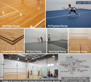 High-Performance Squash Court Flooring Systems