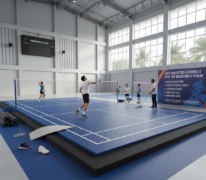 Why Synthetic Flooring is Ideal for Badminton Courts in Punjab