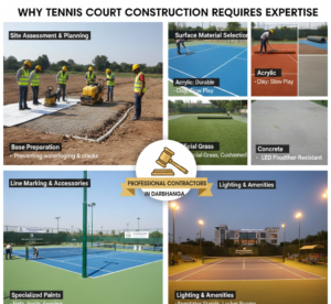 Why Tennis Court Construction Requires Expertise