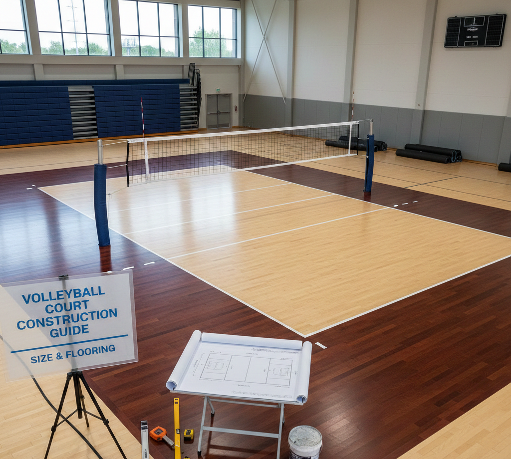 Volleyball Court Construction Guide: Size & Flooring