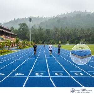 Why spray-coated tracks are ideal for Assam