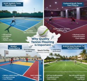 Why Tennis Court Flooring Quality Matters