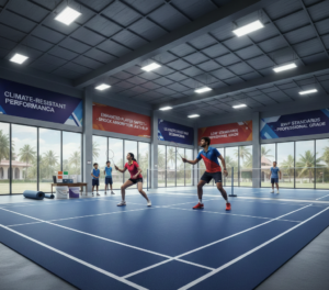 Why Synthetic Flooring is Ideal for Badminton Courts in Seemandhra