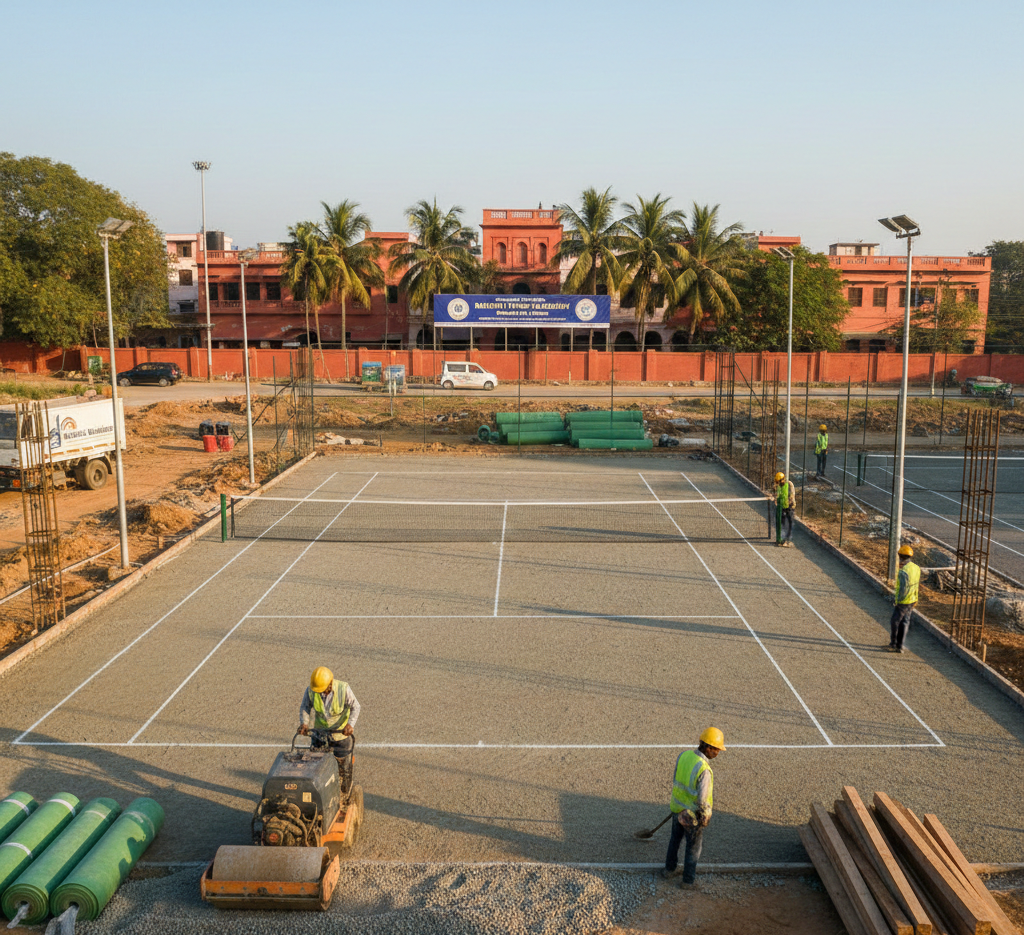 Tennis Court Construction in Bareilly