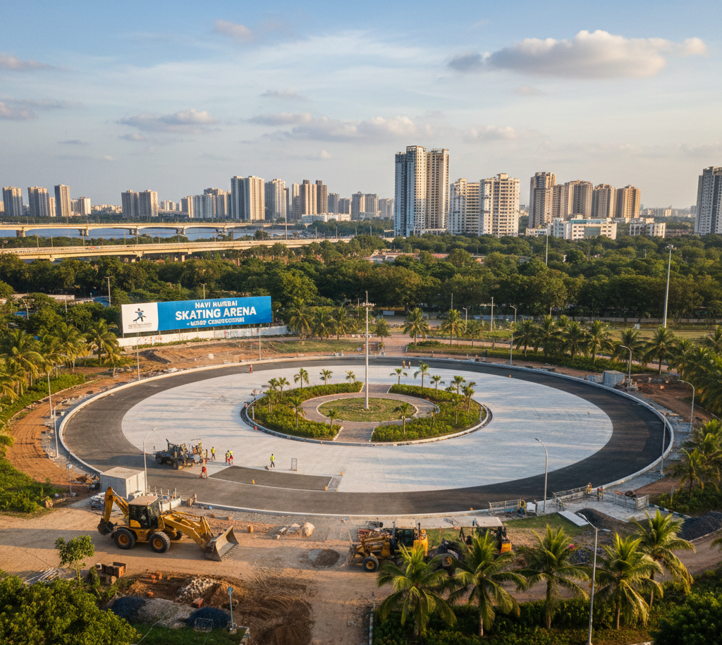 Skating Track Construction in Navi Mumbai