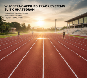 Why spray-applied track systems suit Chhattisgarh