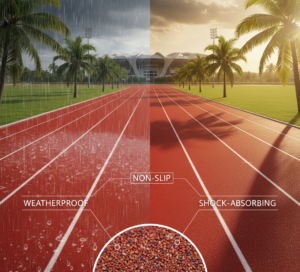 Why Spray-Coated Running Tracks Are Ideal for Odisha