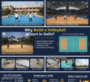 Why Build a Volleyball Court in Delhi?