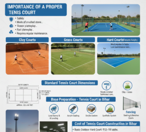 Importance of a Proper Tennis Court