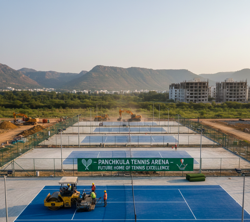 Tennis Court Construction in Panchkula