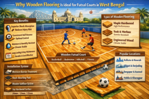 Why Wooden Flooring Is Ideal for Futsal Courts in West Bengal
